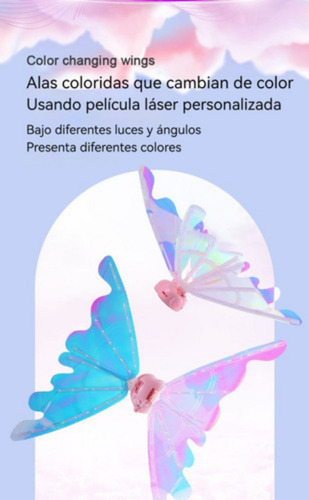 Alas De Mariposa Eléctricas Alas De Hadas Musicales Con