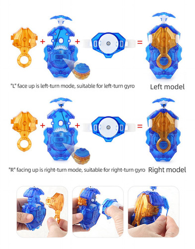 Beyblade Dyt B-34 Victory Valkyrie Valtryek Spinning Top Color