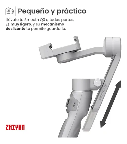 Gimbal Zhiyun Smooth Q3 Combo Estabilizador Celular Steady