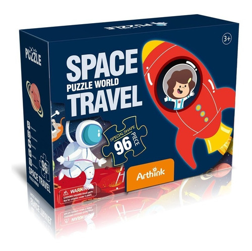 Puzzle Grande Del Espacio 96 Piezas 60x42cm Toy Store