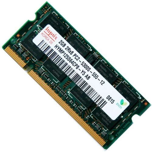 Memória Notebook Hynix 2gb Ddr2 Pc2-5300s-555-12