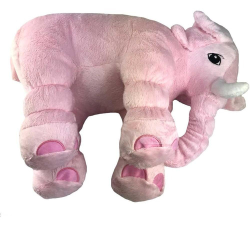 Elefante De Pelúcia Plush 85 Cm Para Bebê Pronta Entrega