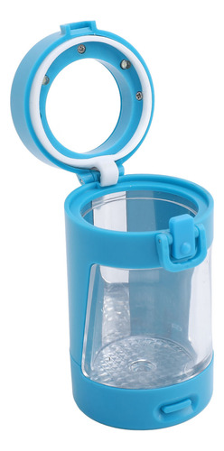 Lupa Azul Portátil Recargable Para Mantener La Humedad