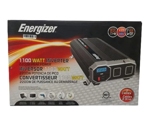 Inversor Dc/ac 1100w/2200w Energizer