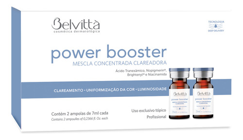 Power Booster Mescla Concentrada Clareadora Trat. De Melasma