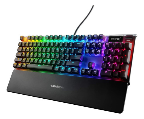 Teclado Mecânico Steelseries Apex 7 Rgb Switch Blue - 64774