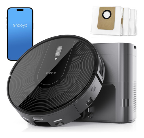 Robot Aspirador D60 9000 Pa Control Wi-fi/app/alexa Mmg