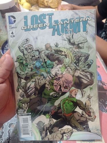 Cómic Dc En Inglés Green Lantern Lost Army No.4  8