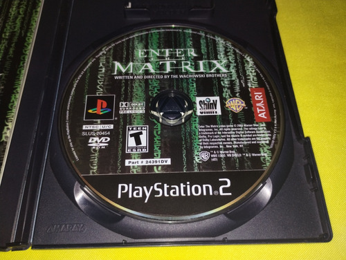 Enter The Matrix Y Winning Eleven 8 Ps2 (Usado)