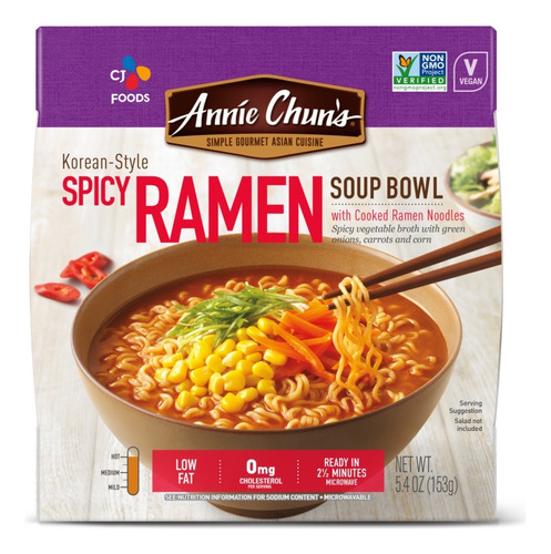 Annie Chuns Korean Style Spicy Ramen 153g