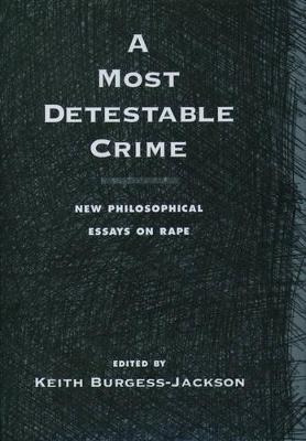 Libro A Most Detestable Crime - Keith Burgess-jackson