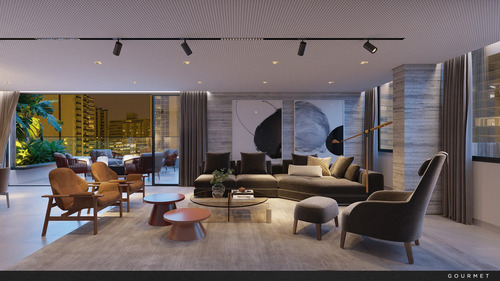 Apartamento 93 Metros 3 Dormitórios Suíte Lazer Rooftop No Melhor Dos Jardins Metrô Trianon-masp Entrega Dezembro 2023! - 17070 Ap-lin