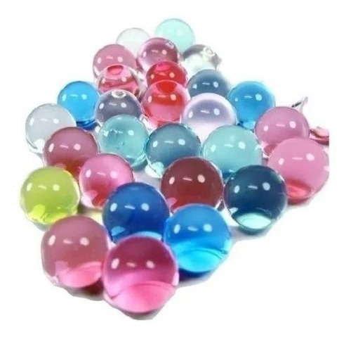 80 Bolitas Biogel Decoración Orbiz Clear Water Magic Beads