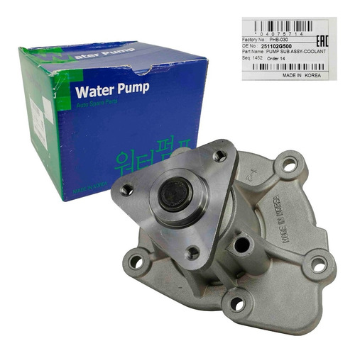 Imagen 3 de 10 de Bomba Agua Kia Optima 2.0 2005 2006 2007 Original
