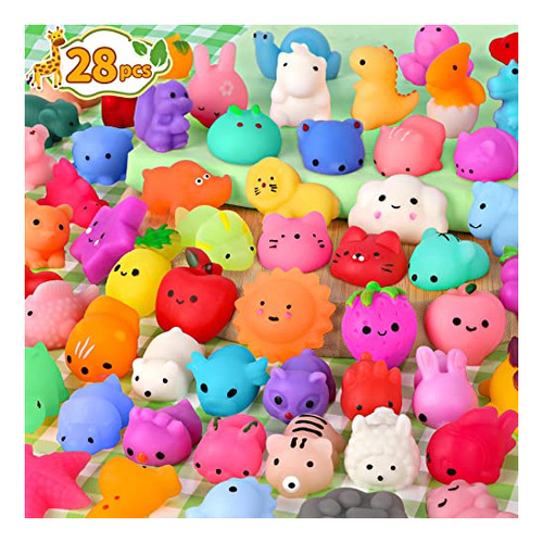 Mochi Squishy Juguetes Fly2sky 28pcs Animales Mini Ynz4b