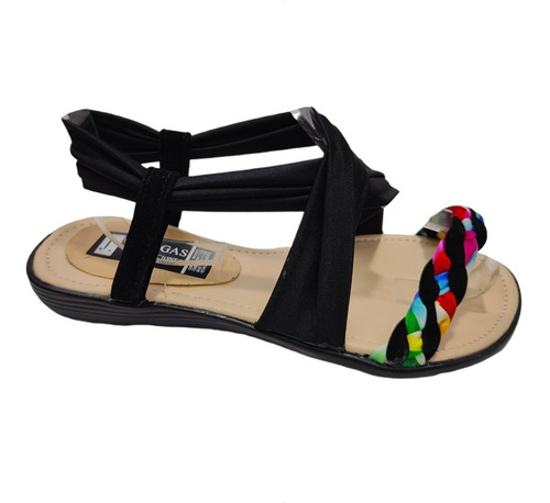 Imagen 2 de 7 de Huarache Lycra Colorin Amplio Combinable Muy Suave