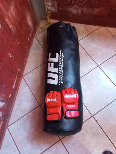 Costal Mma Vacio Con Guantes