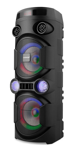Parlante Winco W219 portátil con bluetooth negro 220V