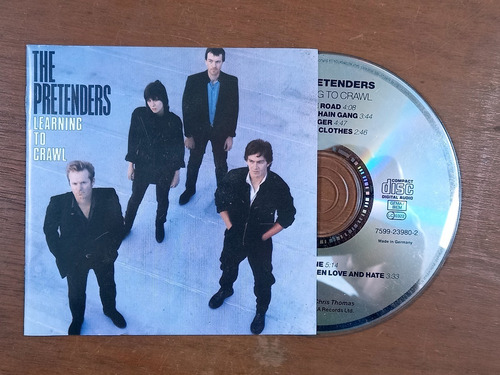 Cd The Pretenders - Learning To Crawl (1983) Alemania R5