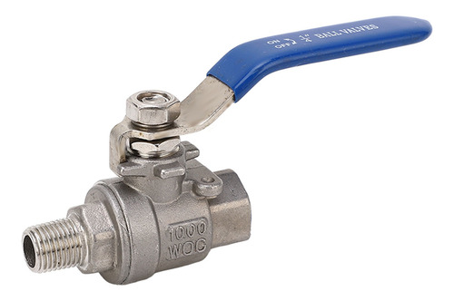 Válvula De Bola De Acero Inoxidable Npt Hembra, Rosca De 1/4