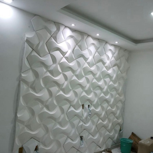 Imagem 2 de 5 de Placa De Gesso 3d