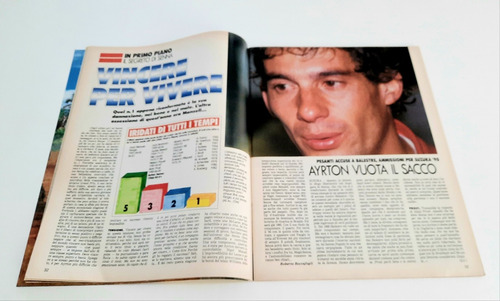 Revista Importada Autosprint Senna Tricampeão 1991 (Usado)