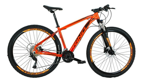 Bicicleta Aro 29 Rino Everest 27v - Alivio - 7.0 Cor Laranja Tamanho do quadro 15