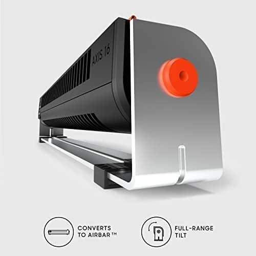 Imagen 4 de 7 de Ventilador De Escritorio Torre Sharper Usb 16 PuLG Negro