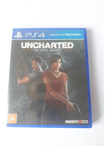 Uncharted The Lost Legacy Ps4 Mídia Física