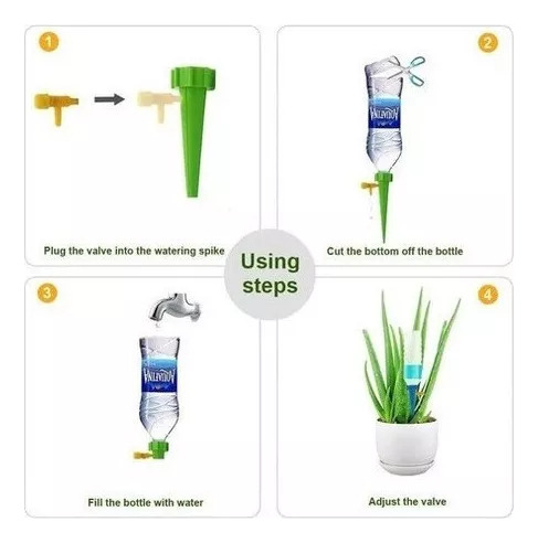 A 50pcs Sistema De Riego Ajustable Puntas De Riego