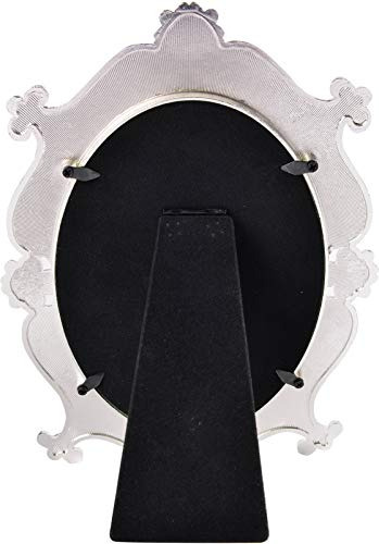 Espejo De Mesa Vintage Ovalado Decorativo Con Soporte
