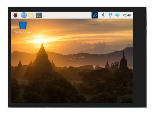 Para Raspberry Pi 2.8  Ips Pantalla Tactil Dpi Lcd
