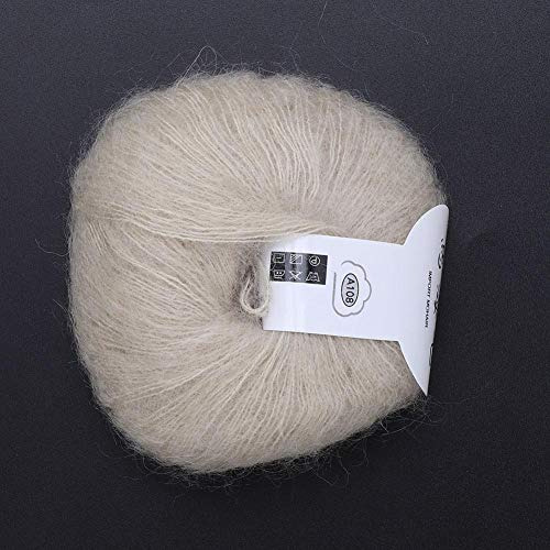 Hilo De Lana Para Tejer Hilo De Lana Largo De Mohair Suave,