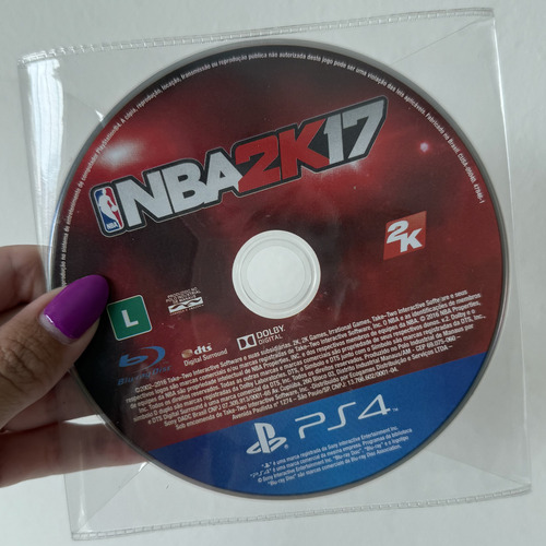 Nba 2k17 Ps4 Semi Novo Mídia Física, Sem Capinha (Recondicionado)