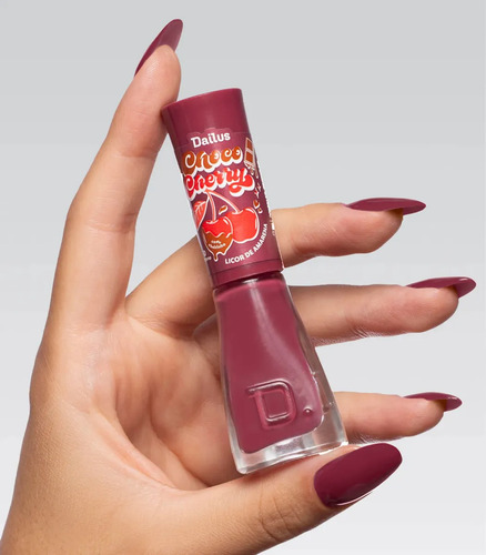 Dailus Choco Cherry Kit 6 Esmaltes Lançamento Outono Inverno