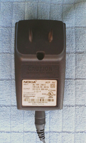Cargador De Pared Original Nokia. Acp-u8