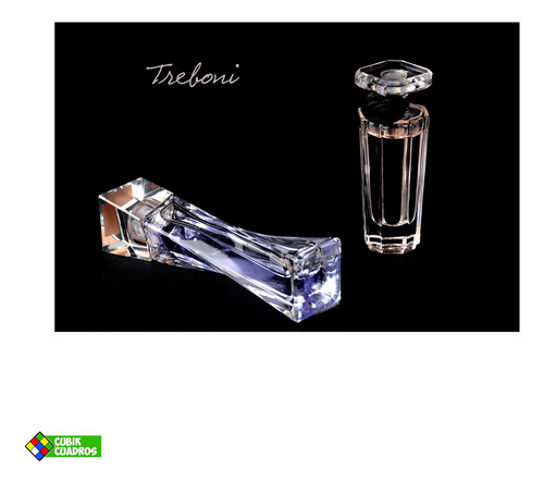 Vinilo 80x120cm Perfume Esencia Corporal Aroma Olores P2