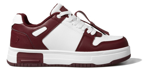 Zapatillas 47 Street Lockie Bordo Mujer