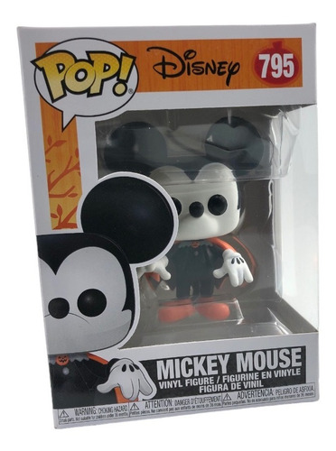 Funko Pop Disney Mickey Mouse Halloween Vampiro 795 Ruedesto