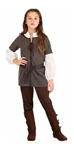 Girl's Renaissance Peasant Costume