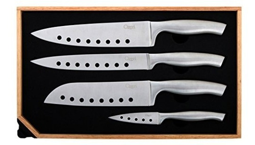 Ozeri De 5 Piezas Cuchillo De Acero Inoxidable Y Afilador Co