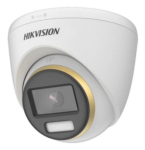 Camara Domo 2mp X 1080p Colorvu 40m  Con Microfono Hikvision