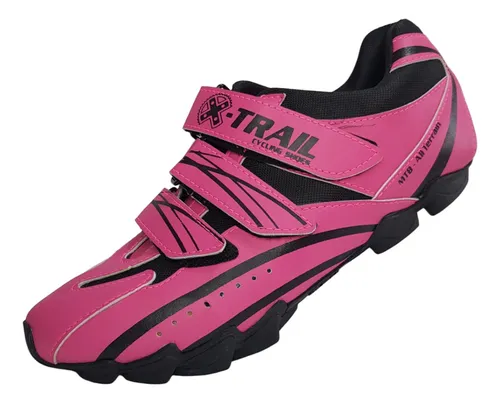 Zapatillas Ciclismo Mujer Mtb Xtrail Compatible Shimano Spd