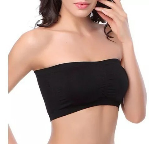 Pack 3 Peto Strapless De Mujer Sin Tirantes 