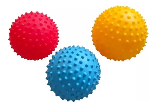 Pelota D Estimulacion Set X 3 Uni. 3 Durezas Paseo Sports