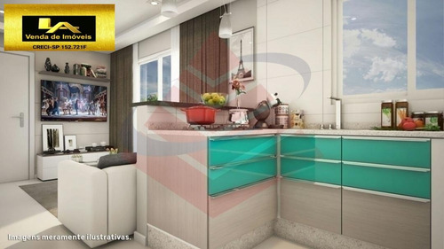 Imagem 7 de 7 de Lançamento De Apartamento Com 1 Dormitório No Forte - 1350