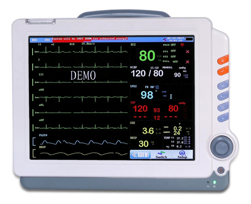 Monitor Multiparametro Con Pantalla Tactil 