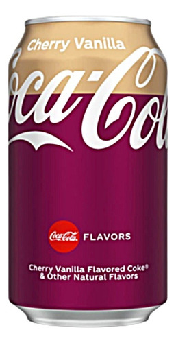 Coca Cola Cherry Vanilla Lata 355ml | Refrigerante Importado