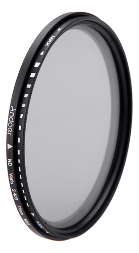 Filtro Nd Ajustable De 77 Mm, Atenuador De Densidad Neutra N