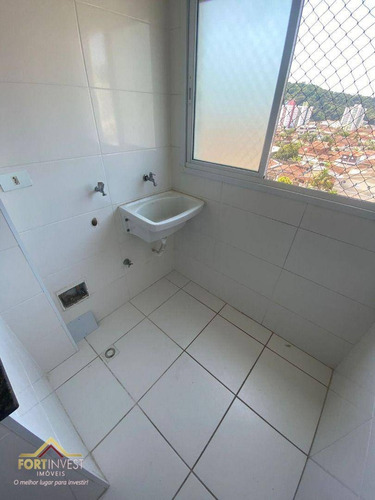 Imagem 10 de 20 de Apartamento Com 2 Dormitórios À Venda, 70 M² Por R$ 350.000,00 - Canto Do Forte - Praia Grande/sp - Ap4346